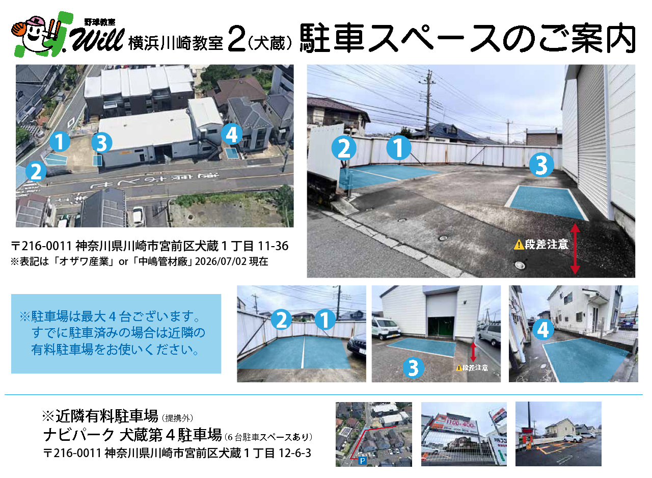横浜川崎教室2号店地図